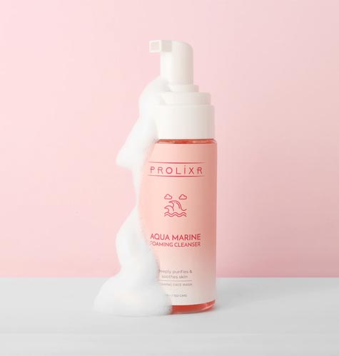 Aqua Marine Foaming Cleanser to Detoxifies & Refreshes Skin - 150 ml